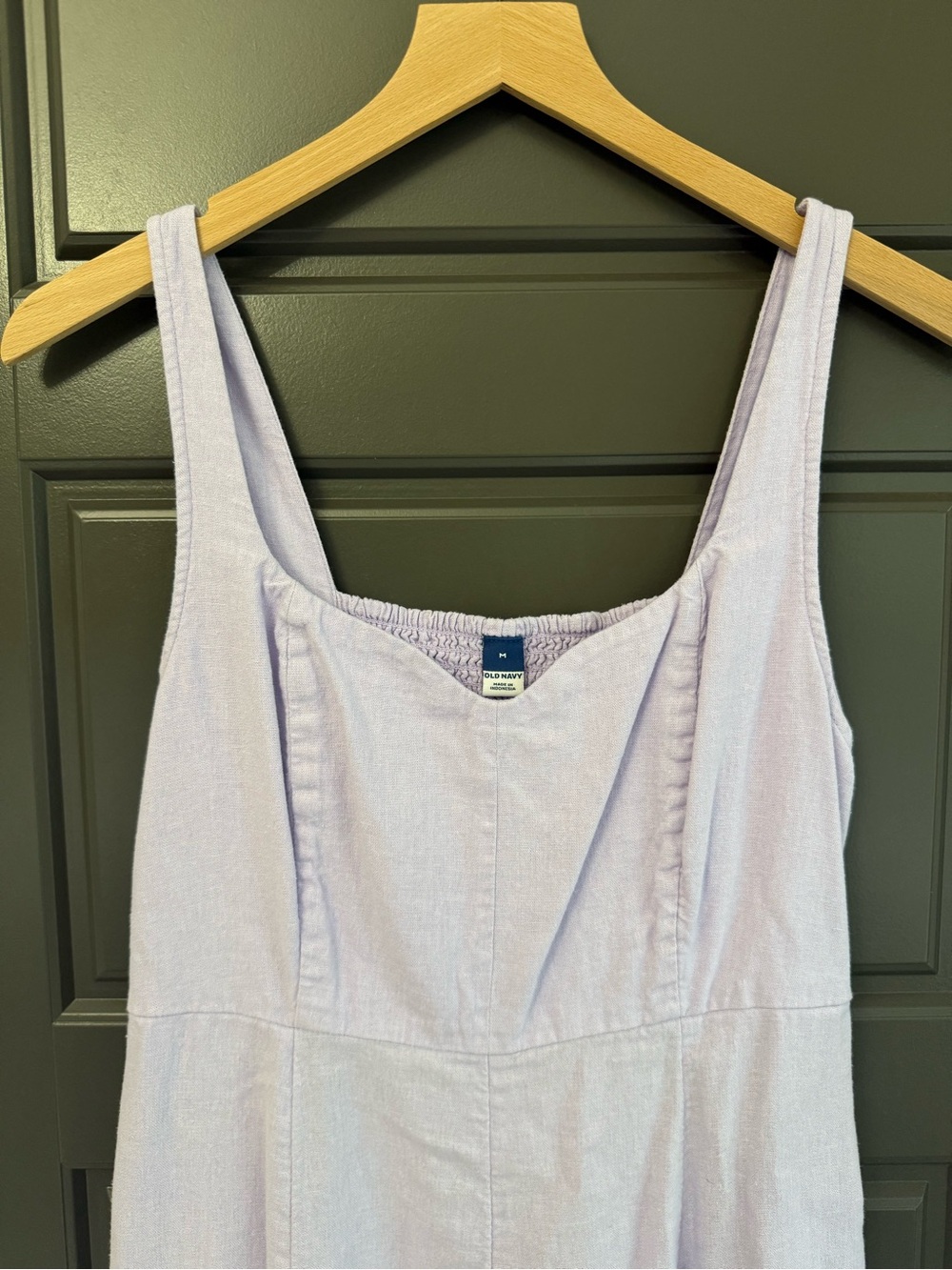 Old Navy Lilac Sleeveless Midi Dress - Picture 3 of 3